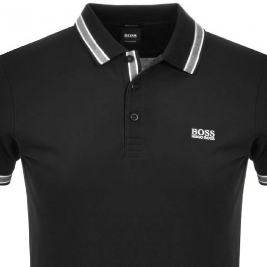 Alternative Image for ProductBOSS Paddy Polo T Shirt Black2